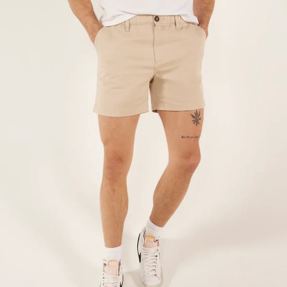 Chubbies The Khakinators 5.5" Stretch Shorts, Medium, EUC